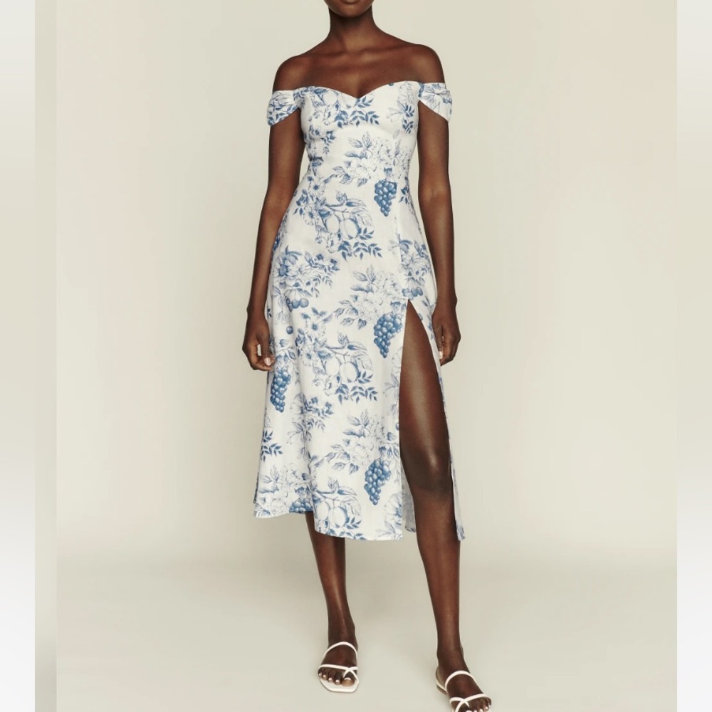 Bridgton Linen Dress Size 4